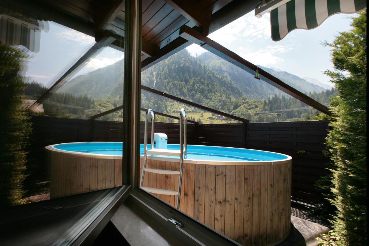 Chalet Sabrina Mit Aussenpool Im Sommer Kaprun Eksteriør bilde